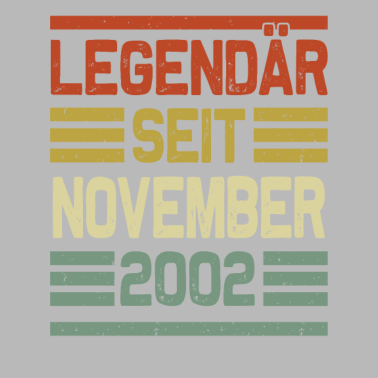 Motiv Legendär seit November 2002 18.Geburtstag 18