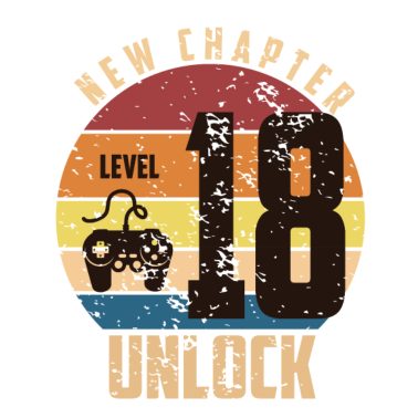 Motiv 18. Geburtstag Level 18 Unlock Geburtstagsgeschenk