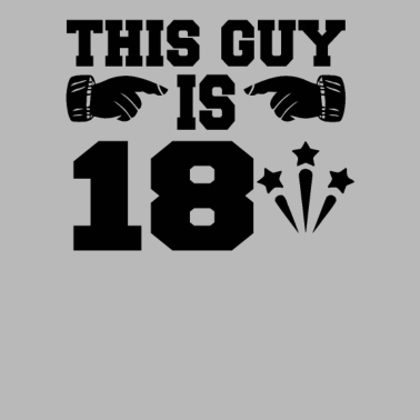 Motiv 18 Jahre 18 Geburtstag Geschenk 9