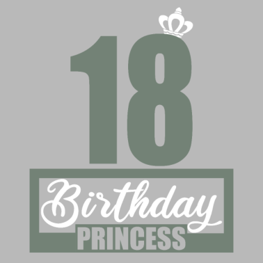 Motiv 18. Geburtstag 18 Jahre 18er Birthday Princess