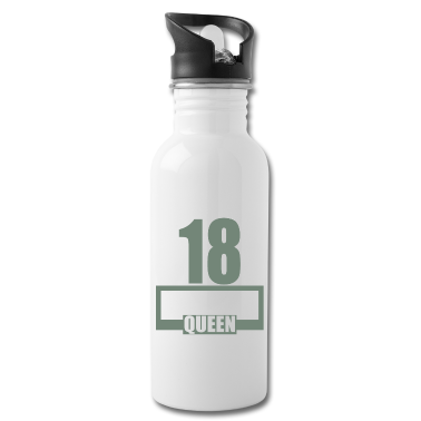 Geschenk zum 18 Trinkflasche - 18. Geburtstag 18 Jahre 18er Birthday Queen