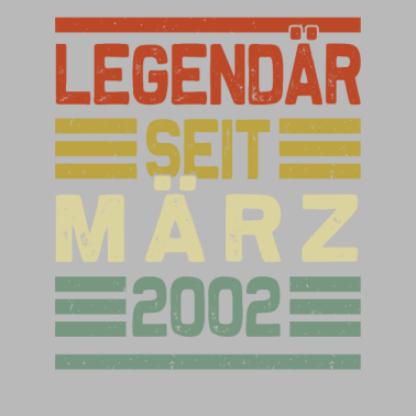 Motiv Legendär seit März 2002 18.Geburtstag 18 Jahre