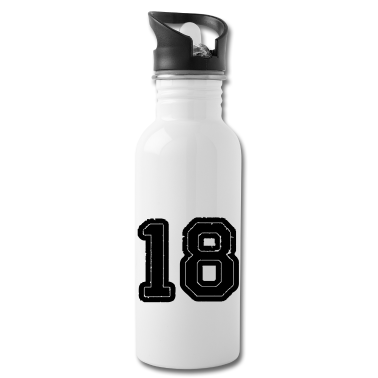 Geschenk zum 18 Trinkflasche - 18