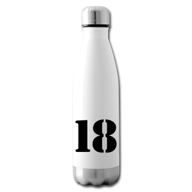Geschenk zum 18 Trinkflasche - 18