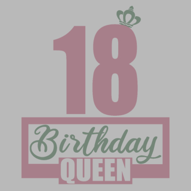Motiv 18. Geburtstag 18 Jahre 18er Birthday Queen