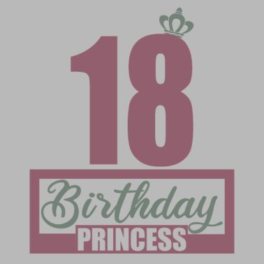Motiv 18. Geburtstag 18 Jahre 18er Birthday Princess