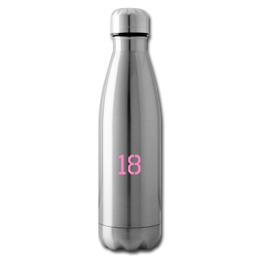 Geschenk zum 18 Trinkflasche - Endlich 18 Geschenkidee