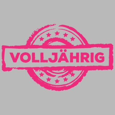 Motiv 18 Jahre 18. Geburtstag Volljährig Geburtstagspart