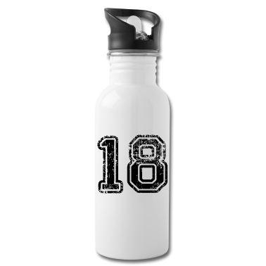 Geschenk zum 18 Trinkflasche - 18