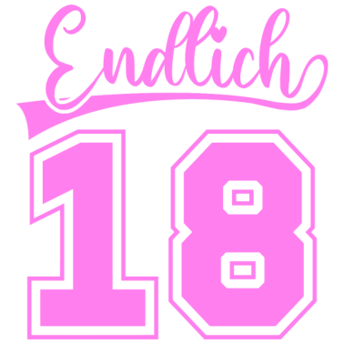 Motiv 18. Geburtstag Geschenk