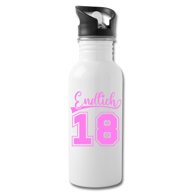 Geschenk zum 18 Trinkflasche - 18. Geburtstag Geschenk