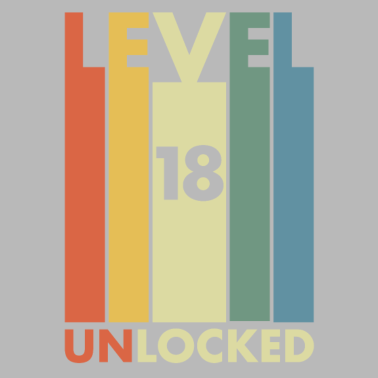 Motiv Level 18 Erreicht | 18. Geburtstag Gamer Geschenke