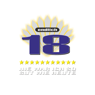 Motiv 18 endlich nie so gut - 2002 18 Geburtstag