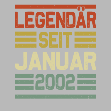 Motiv Legendär seit Januar 2002 18.Geburtstag 18 Jahre
