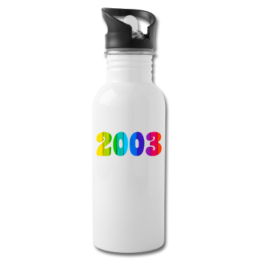 Geschenk zum 18 Trinkflasche - 18. Geburtstag 18 Jahre 18er 1803 Prisma Look