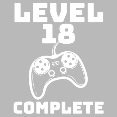 Motiv Level 18 Unlocked Gamer 18 Jahre Geburtstag