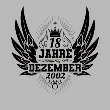Motiv 18 Geburtstag Dezember 2002