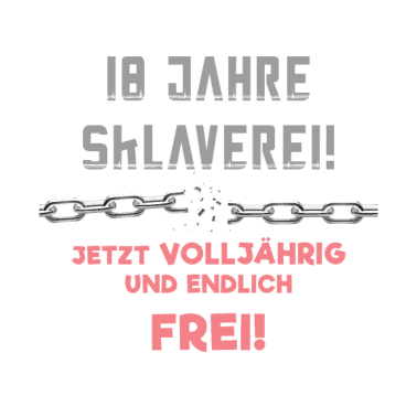 Motiv 18. Geburtstag, Junge, Mädchen, 18 Jahre, Geschenk