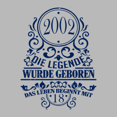 Motiv 18 Geburtstag Vintage Legende