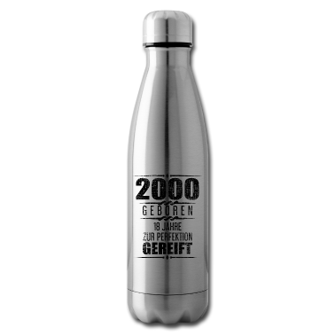 Geschenk zum 18 Trinkflasche - T-Shirt zum 18. Geburtstag Geschenk für Männer