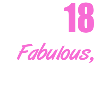 Motiv 18. Geburtstag Ich mache 18 fabelhaft aus dem Jahr 2001