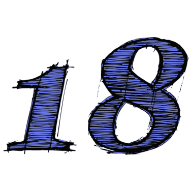 Motiv 18.GB, 18, 18er, Geschenk 18