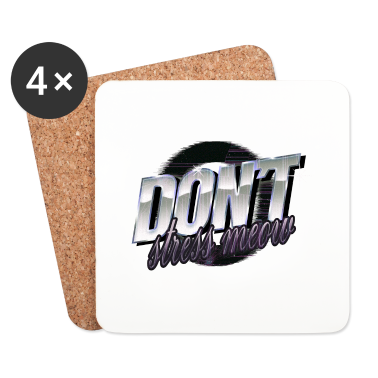 Geschenk zum 18 Untersetzer - teacher collection cat dad british shorthair