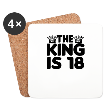 Geschenk zum 18 Untersetzer - 18 Jahre 18 Geburtstag Geschenk