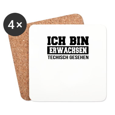 Geschenk zum 18 Untersetzer - 18 Jahre 18 Geburtstag Geschenk