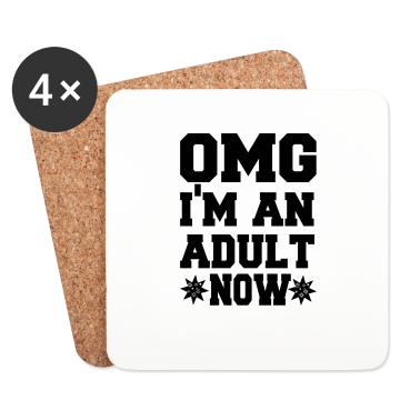 Geschenk zum 18 Untersetzer - 18 Jahre 18 Geburtstag Geschenk