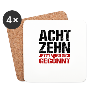 Geschenk zum 18 Untersetzer - 18 Jahre 18 Geburtstag Geschenk