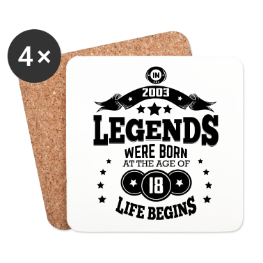 Geschenk zum 18 Untersetzer - Geschenkideen zum 18. Geburtstag