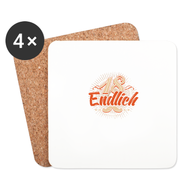 Geschenk zum 18 Untersetzer - 18 Jahre Junge - 2002 18 Geburtstag