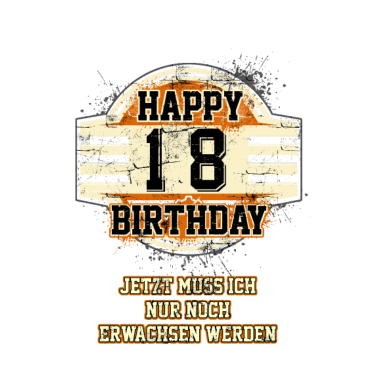Motiv 18 Jahre18 erwachsen - 2002 18 Geburtstag