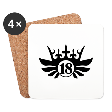 Geschenk zum 18 Untersetzer - 18