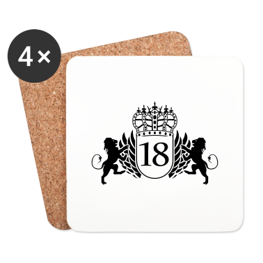 Geschenk zum 18 Untersetzer - 18