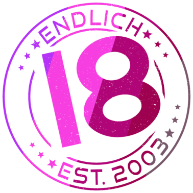 Motiv Endlich 18 est. 2003 18. Geburtstag