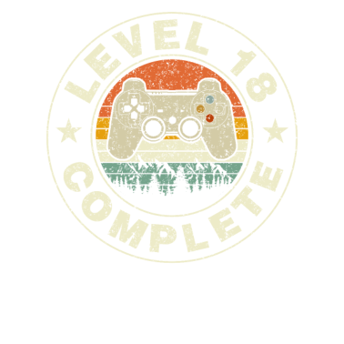 Motiv 18. Geburtstagsgeschenk für einen Gamer Men Gaming Level 18