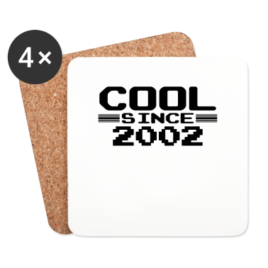 Geschenk zum 18 Untersetzer - 18th 18. Geburtstag Volljährig Geschenk 2002 18