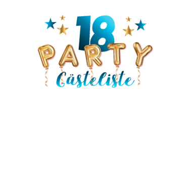 Motiv Geschenk zur 18. Geburtstagsparty