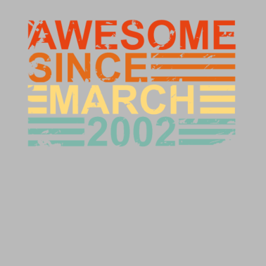 Motiv Geschenk zum 18. Geburtstag 18 Jahre Jahrgang 2002