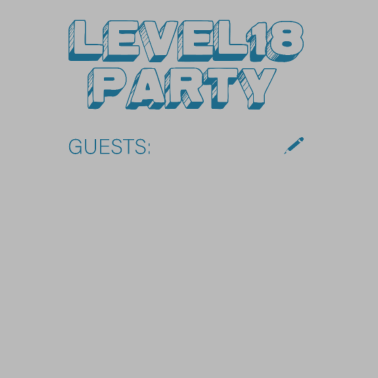 Motiv 18. Geburtstag Gästebuch Geburtstagsgeschenk