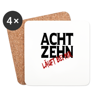 Geschenk zum 18 Untersetzer - 18 Geburtstag Party Geschenk