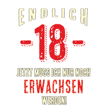 Motiv Endlich 18 - 2002 18 Geburtstag