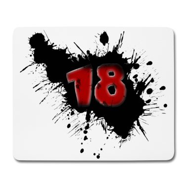 Geschenk zum 18 Mousepad - 18. Geburtstag