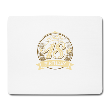 Geschenk zum 18 Mousepad - 18 Jahre Junge - 2002 18 Geburtstag