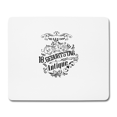 Geschenk zum 18 Mousepad - 18 Geburtstag Vintage