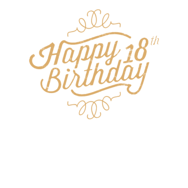 Motiv 18 Jahre retro 18 sand - 2002 18 Geburtstag