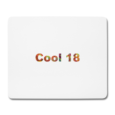 Geschenk zum 18 Mousepad - cool 18