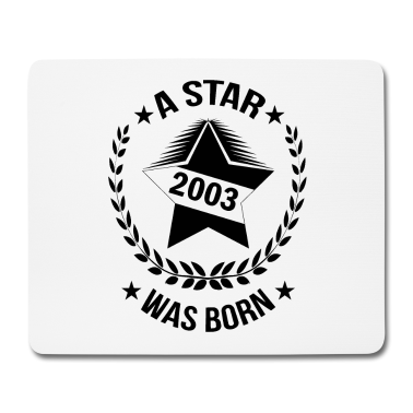 Geschenk zum 18 Mousepad - Geschenkideen zum 18 Sternchen